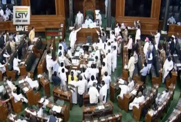 Parliament budget 2022 session live updates,महंगाई के मुद्दे पर दोनों सदनों में हुआ जोरदार हंगामा.