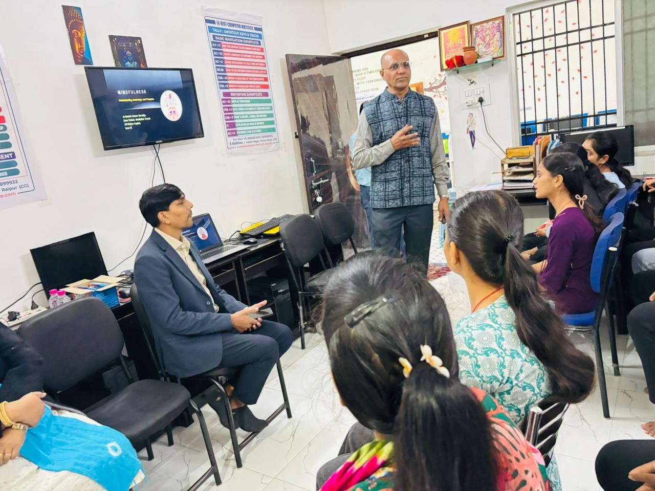 जेसीआई रायपुर कैपिटल ने माइंडफूलनेस पर एक प्रशिक्षण करवाया