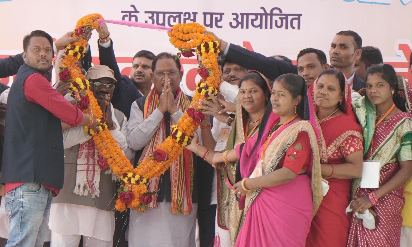 गौरा पूजा एवं बैगा पुजेरी सम्मेलन में मुख्यमंत्री श्री साय की सहभागिता